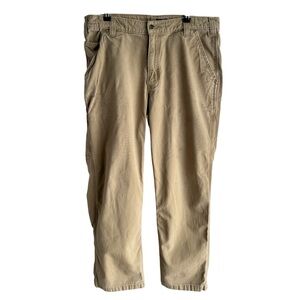 Carhartt Relaxed Fit Canvas Work Pant 36/30 Light Brown Tan Beige